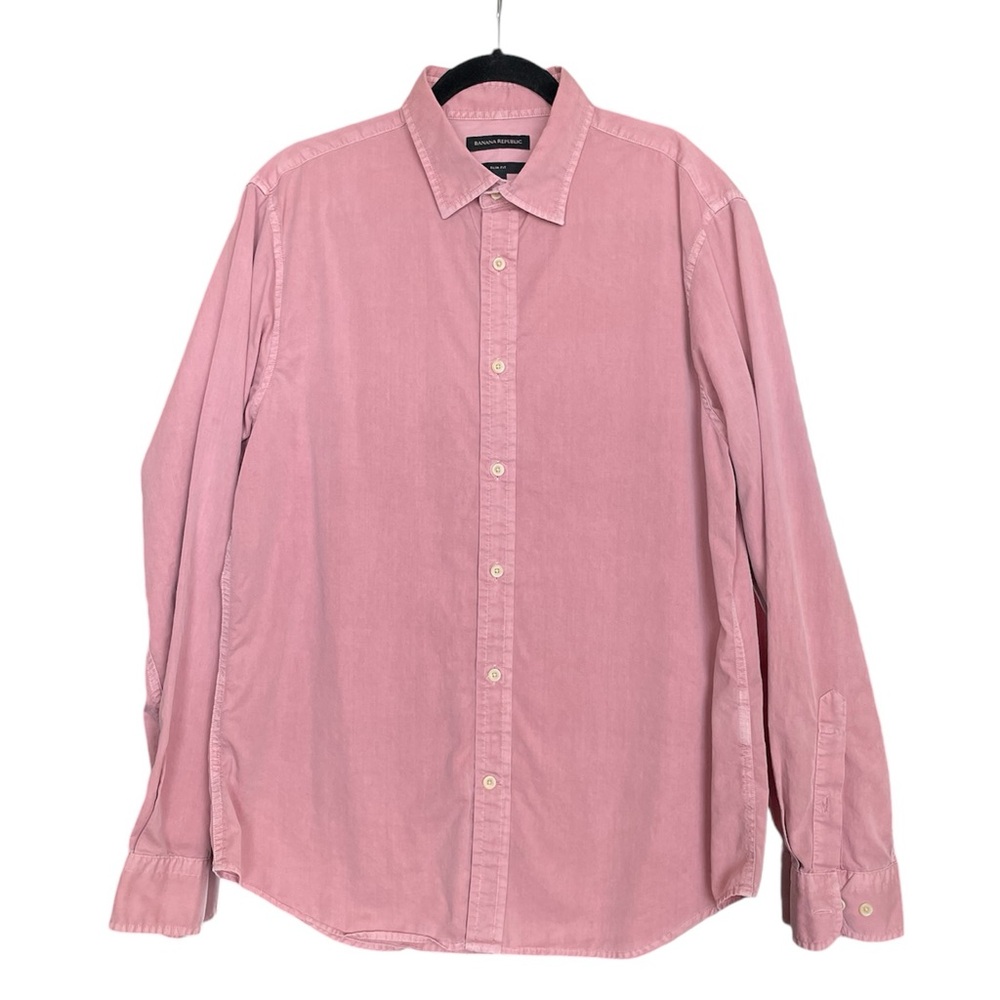 Banana Republic Men’s Slim Fit Dress Shirt Size M